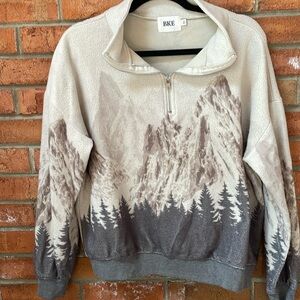 BKE 1/2 zip fleece pullover